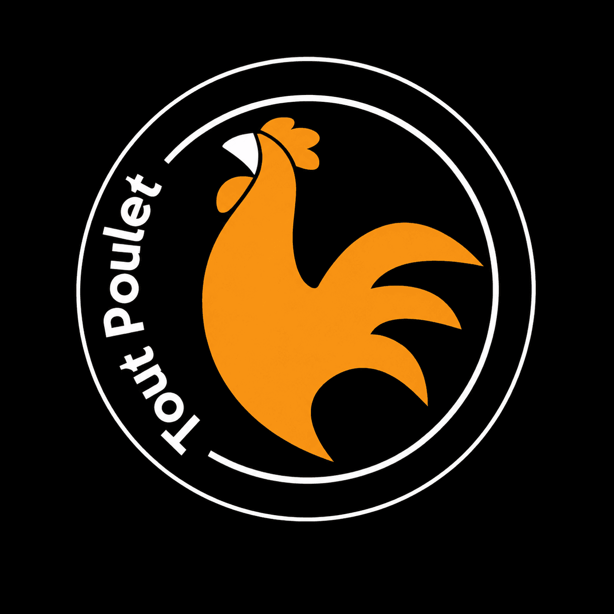Logo Tout Poulet — rôtisserie halal en Île-de-France